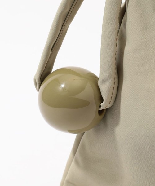 TOMORROWLAND GOODS(TOMORROWLAND GOODS)/Bucket Baggage Ball Charm Satin Mini Bag/img12