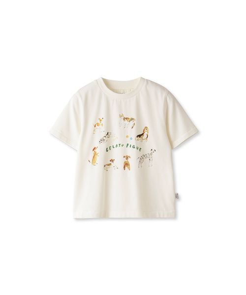 gelato pique Kids＆Baby(gelato pique Kids＆Baby)/【ヒラノトシユキ】【KIDS】DOGワンポイントTシャツ/img10