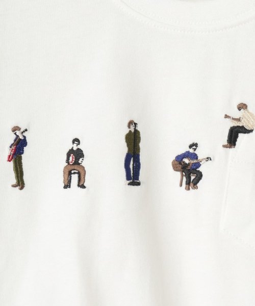 Dessin(kids)(デッサン　キッズ)/【リンクコーデ】ピープル刺繍Tシャツ/img07