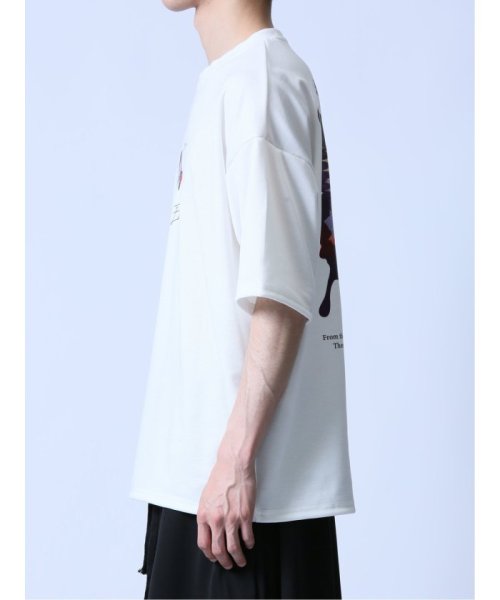 semanticdesign(セマンティックデザイン)/バタフライプリント クルーネック半袖Tシャツ メンズ Tシャツ カットソー カジュアル インナー トップス ギフト プレゼント/img05