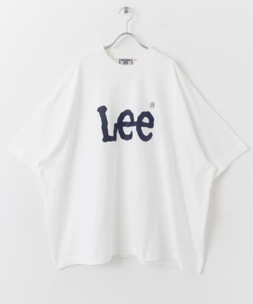 SENSE OF PLACE by URBAN RESEARCH(センスオブプレイス バイ アーバンリサーチ)/Lee　SUPERSIZED LOGO SHORT－SLEEVE T－SHIRTS/img01