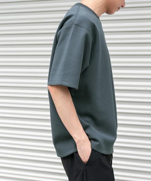 URBAN RESEARCH DOORS(アーバンリサーチドアーズ)/FORK&SPOON　ストレッチダンボールショートスリーブTシャツ/img02