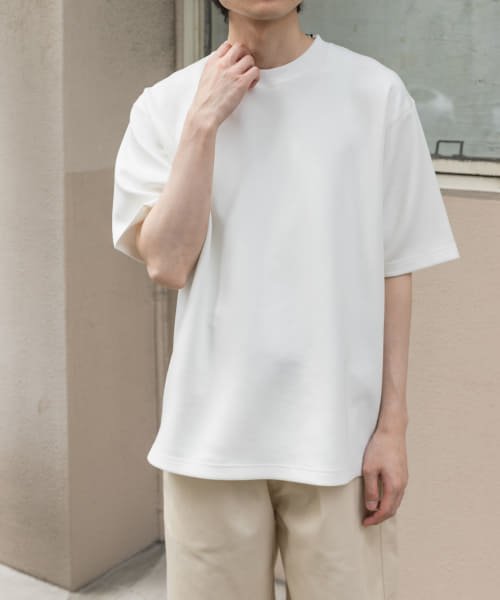 URBAN RESEARCH DOORS(アーバンリサーチドアーズ)/FORK&SPOON　ストレッチダンボールショートスリーブTシャツ/img06