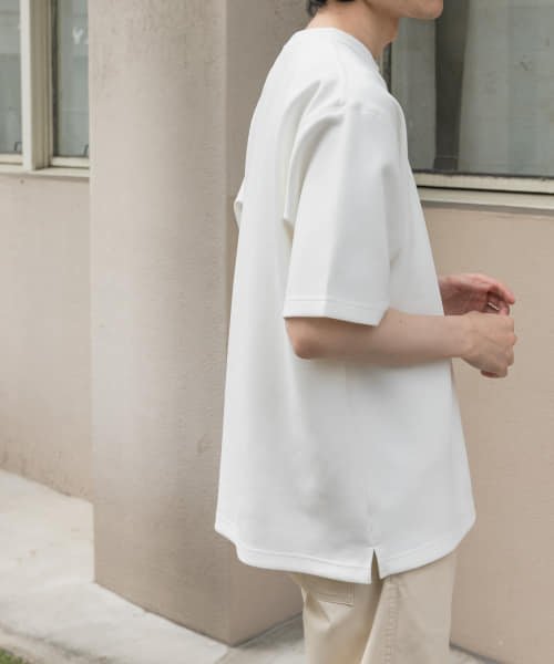 URBAN RESEARCH DOORS(アーバンリサーチドアーズ)/FORK&SPOON　ストレッチダンボールショートスリーブTシャツ/img07