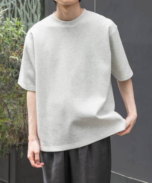 URBAN RESEARCH DOORS(アーバンリサーチドアーズ)/FORK&SPOON　ストレッチダンボールショートスリーブTシャツ/img17