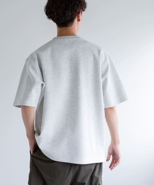 URBAN RESEARCH DOORS(アーバンリサーチドアーズ)/FORK&SPOON　ストレッチダンボールショートスリーブTシャツ/img26