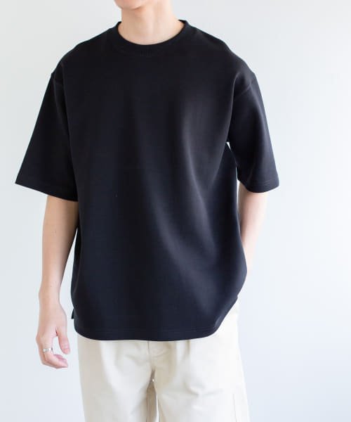 URBAN RESEARCH DOORS(アーバンリサーチドアーズ)/FORK&SPOON　ストレッチダンボールショートスリーブTシャツ/img27