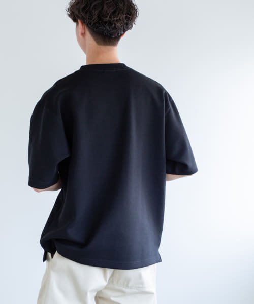 URBAN RESEARCH DOORS(アーバンリサーチドアーズ)/FORK&SPOON　ストレッチダンボールショートスリーブTシャツ/img30