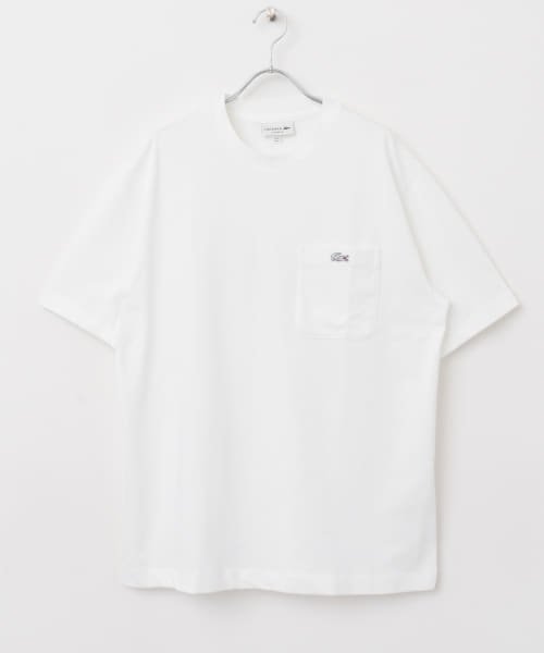 URBAN RESEARCH DOORS(アーバンリサーチドアーズ)/LACOSTE　アウトラインクロックポケットTシャツ/img04