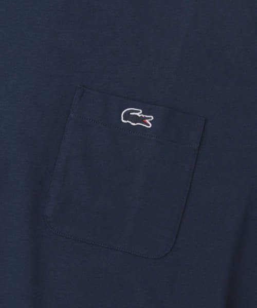 URBAN RESEARCH DOORS(アーバンリサーチドアーズ)/LACOSTE　アウトラインクロックポケットTシャツ/img11