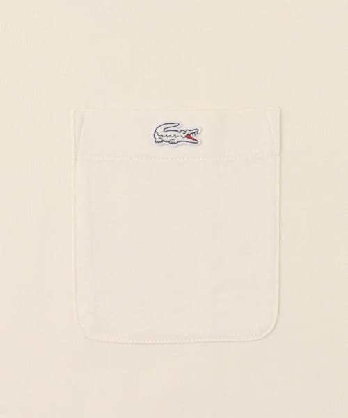 URBAN RESEARCH DOORS(アーバンリサーチドアーズ)/LACOSTE　アウトラインクロックポケットTシャツ/img16