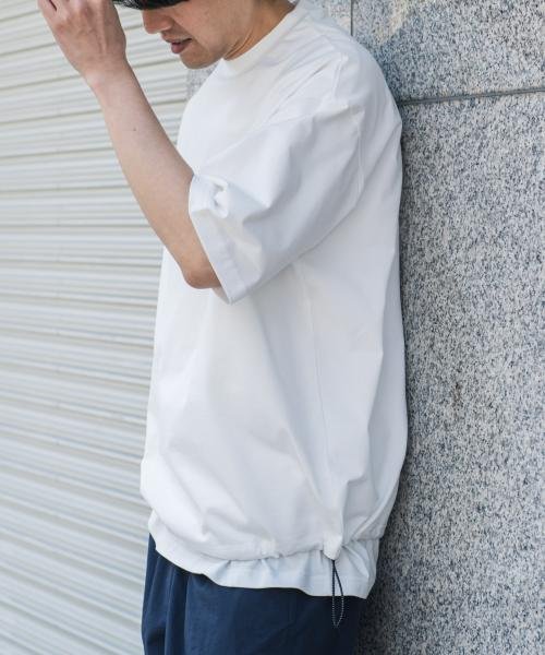 URBAN RESEARCH DOORS(アーバンリサーチドアーズ)/URD Drawstring Short－sleeve T－shirts/img01