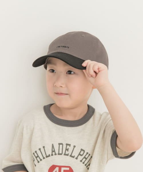 URBAN RESEARCH DOORS（Kids）(アーバンリサーチドアーズ（キッズ）)/『親子リンク』バイカラーキャップ(KIDS)/img05