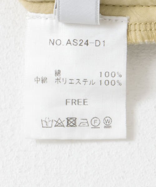 ARCHI　QUILTED VEST 