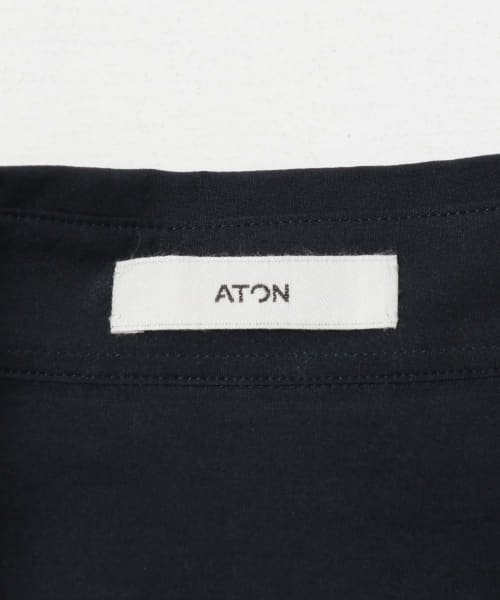 URBAN RESEARCH(アーバンリサーチ)/ATON　SHRINK BROAD OVER SHORT－SLEEVE SHIRTS/img12
