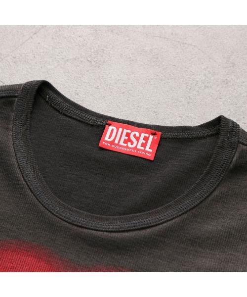 DIESEL(ディーゼル)/DIESEL Tシャツ T－ELE A12836 0SQAD 半袖 リブ/img11
