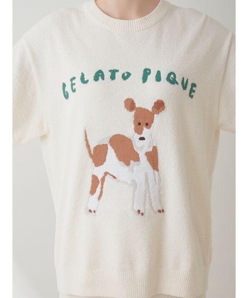 【ヒラノトシユキ】DOGジャガードプルオーバー&ショートパンツセット ヒラノトシユキ 予めご了承ください