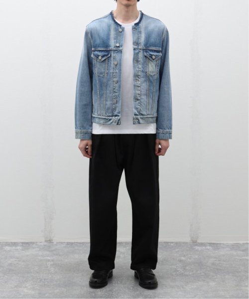 EDIFICE(エディフィス)/Maison Margiela (メゾン マルジェラ) Collarless Denim Trucker SI1AM0006/S30561/img02