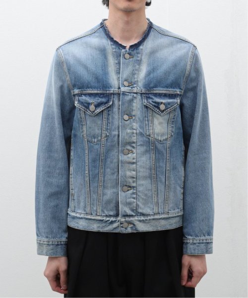 EDIFICE(エディフィス)/Maison Margiela (メゾン マルジェラ) Collarless Denim Trucker SI1AM0006/S30561/img03