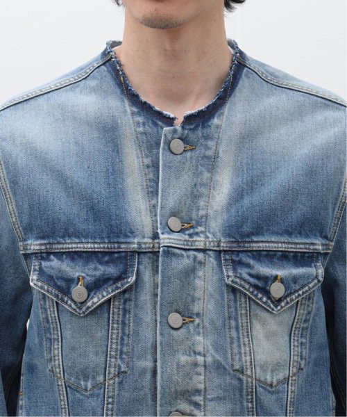 EDIFICE(エディフィス)/Maison Margiela (メゾン マルジェラ) Collarless Denim Trucker SI1AM0006/S30561/img06