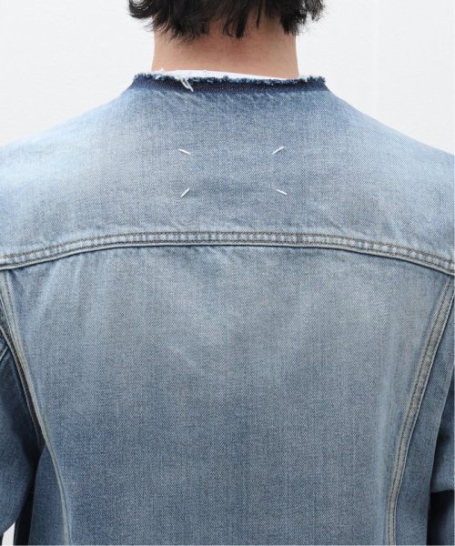 EDIFICE(エディフィス)/Maison Margiela (メゾン マルジェラ) Collarless Denim Trucker SI1AM0006/S30561/img07