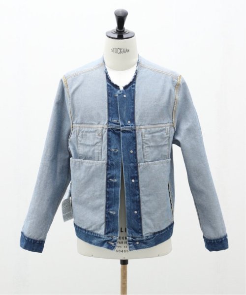 EDIFICE(エディフィス)/Maison Margiela (メゾン マルジェラ) Collarless Denim Trucker SI1AM0006/S30561/img17