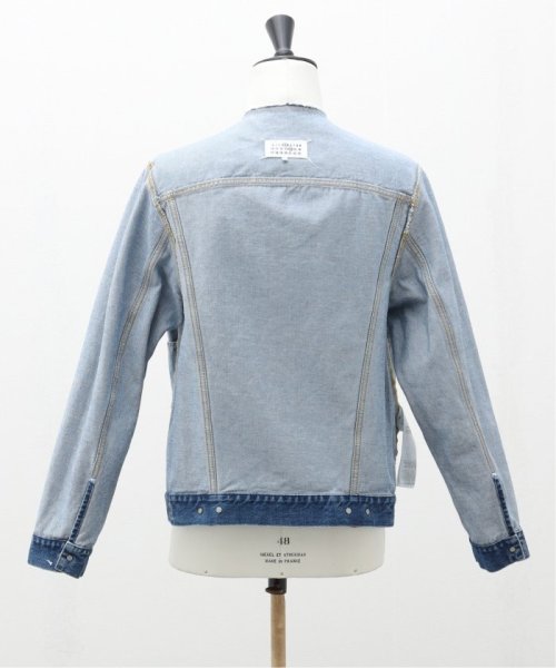 EDIFICE(エディフィス)/Maison Margiela (メゾン マルジェラ) Collarless Denim Trucker SI1AM0006/S30561/img18