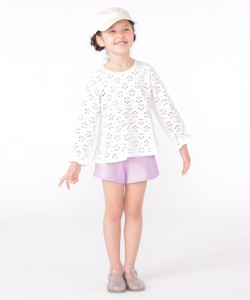 SHIPS KIDS(シップスキッズ)/SHIPS KIDS:120～150cm / フラワー ラッシュガード 3点 ビキニセット/img05