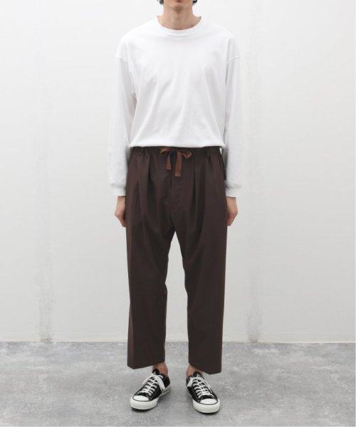 EDIFICE(エディフィス)/Sillage (シアージ) WOOL TROPICAL BAGGY TROUSERS SL24SS－BT/img01