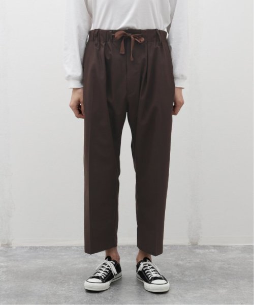 EDIFICE(エディフィス)/Sillage (シアージ) WOOL TROPICAL BAGGY TROUSERS SL24SS－BT/img02