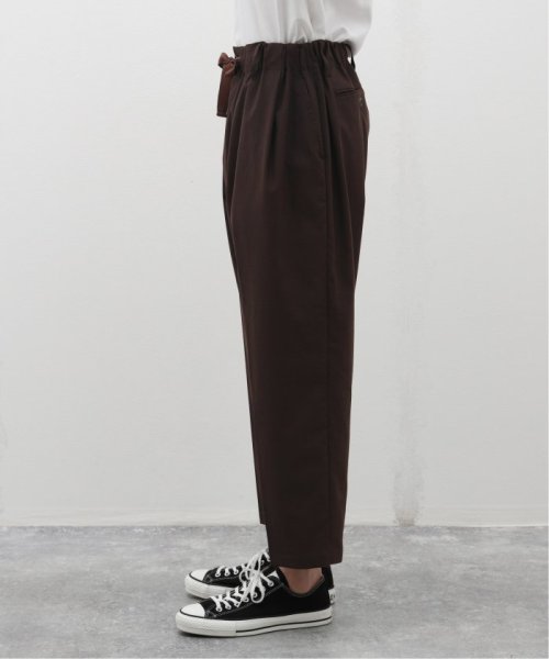 EDIFICE(エディフィス)/Sillage (シアージ) WOOL TROPICAL BAGGY TROUSERS SL24SS－BT/img03