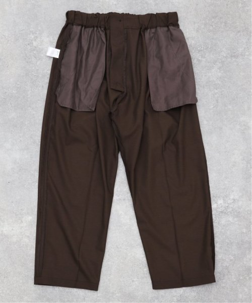 EDIFICE(エディフィス)/Sillage (シアージ) WOOL TROPICAL BAGGY TROUSERS SL24SS－BT/img14