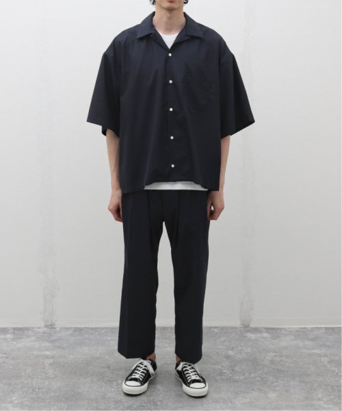 EDIFICE(エディフィス)/Sillage (シアージ) WOOL TROPICAL BAGGY TROUSERS EX SL24SS－BTTW－NV/img01