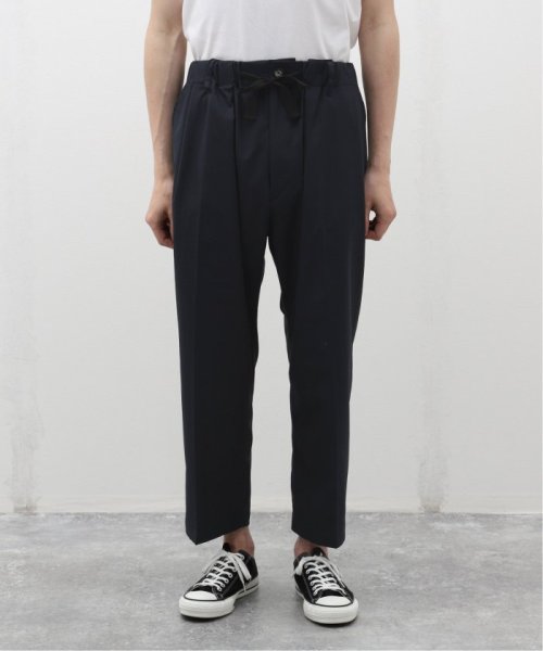 EDIFICE(エディフィス)/Sillage (シアージ) WOOL TROPICAL BAGGY TROUSERS EX SL24SS－BTTW－NV/img02