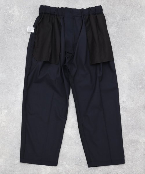 EDIFICE(エディフィス)/Sillage (シアージ) WOOL TROPICAL BAGGY TROUSERS EX SL24SS－BTTW－NV/img14