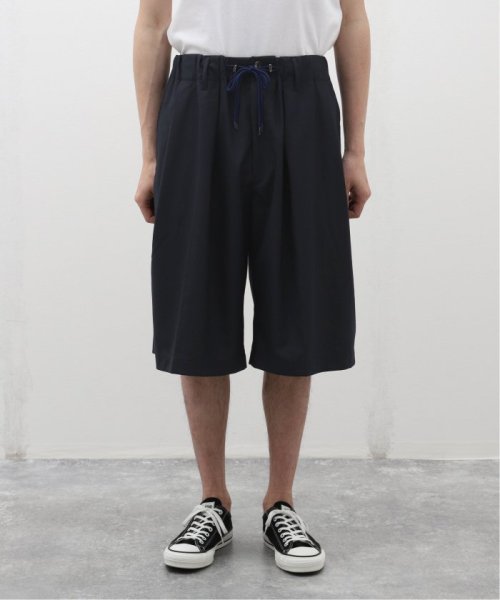 EDIFICE(エディフィス)/Sillage (シアージ) WOOL TROPICAL CIRCULAR SHORTS EX SL24SS－CSTW－NV/img02