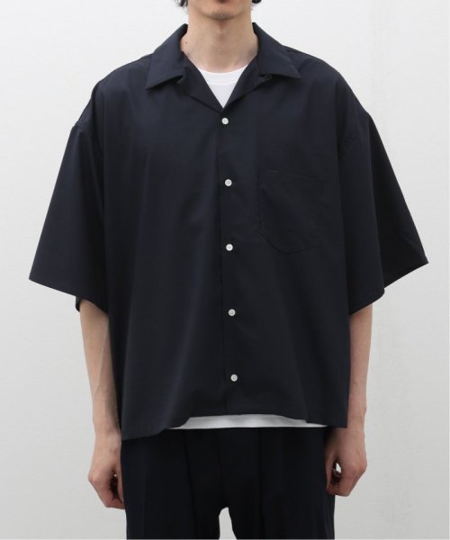 EDIFICE(エディフィス)/Sillage (シアージ) WOOL TROPICAL OVERSHIRTS S/S EX SL24SS－OSSTW－NV/img02