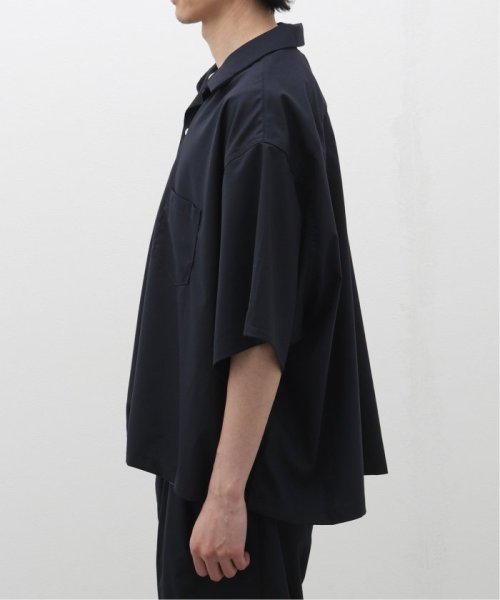 EDIFICE(エディフィス)/Sillage (シアージ) WOOL TROPICAL OVERSHIRTS S/S EX SL24SS－OSSTW－NV/img03