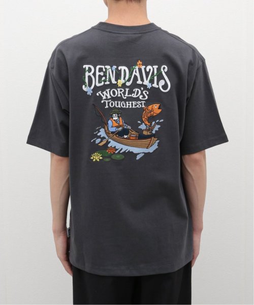 B.C STOCK(ベーセーストック)/BEN DAVIS (ベンデイビス) emb fishing Tシャツ/img07