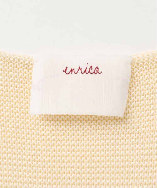 enrica/エンリカ KNIT タンクトップ 人気・おすすめ｜使いやすい・旅行におすすめ 品質保証 全国発送 正規品・日本国内発送・安心保証付き
