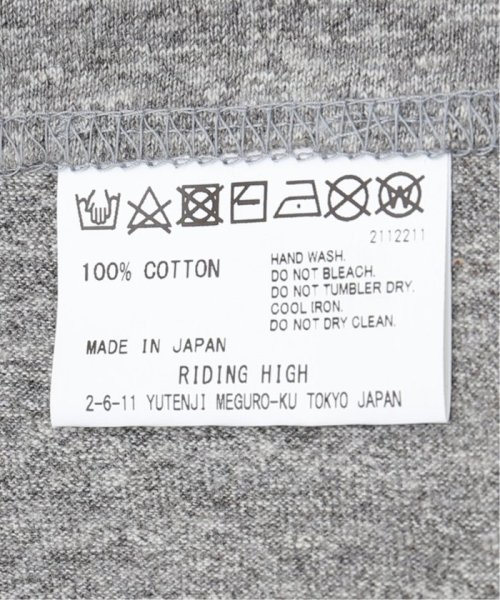 JOURNAL STANDARD(ジャーナルスタンダード)/RIDING HIGH / ライディングハイ CUSTOM LW POCKET S/S TEE/img12