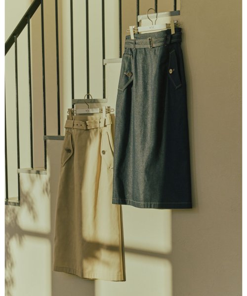 セール】WV49 JUPE タイトトレンチスカート(505789441) | トゥービー  