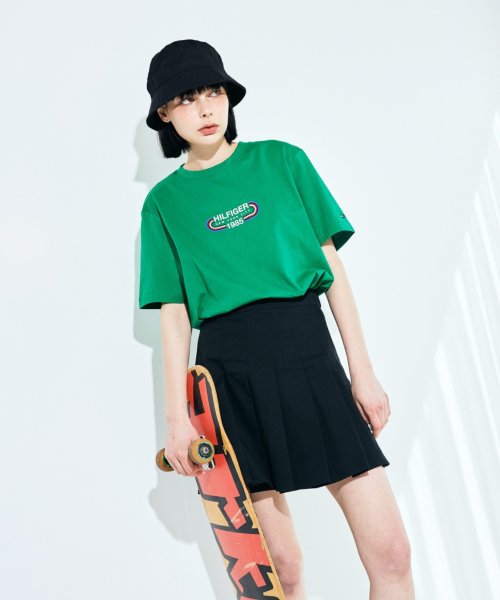 TOMMY HILFIGER(トミーヒルフィガー)/トラックロゴTシャツ/img23