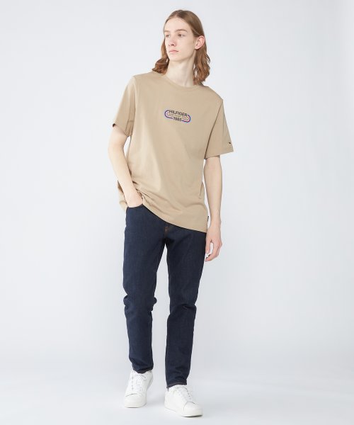 TOMMY HILFIGER(トミーヒルフィガー)/【オンライン・一部店舗限定】トラックロゴTシャツ/img32