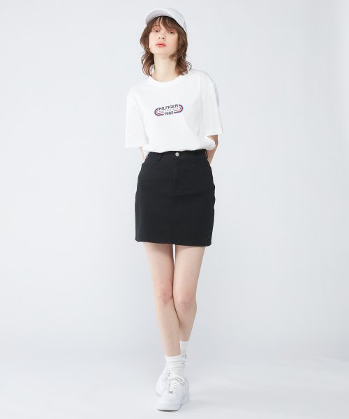 TOMMY HILFIGER(トミーヒルフィガー)/【オンライン・一部店舗限定】トラックロゴTシャツ/img41