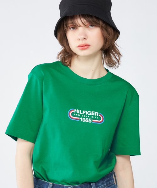 TOMMY HILFIGER(トミーヒルフィガー)/【オンライン・一部店舗限定】トラックロゴTシャツ/img49