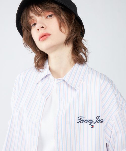 TOMMY JEANS(トミージーンズ)/【オンライン限定】リラックスストライプシャツ/img15