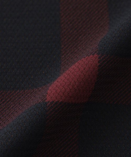BLACK LABEL CRESTBRIDGE(BLACK LABEL CRESTBRIDGE)/【WEB限定】メッシュチェックリンガーTシャツ/img11