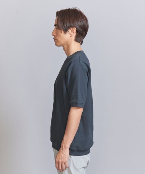 BEAUTY&YOUTH UNITED ARROWS(ビューティーアンドユース　ユナイテッドアローズ)/ライト ダブルフェイス ジオメ クルーネック Tシャツ/img11