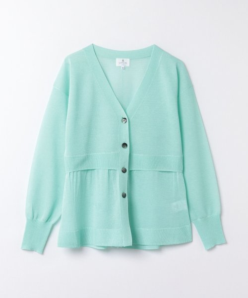 Vネックニットカーディガン 